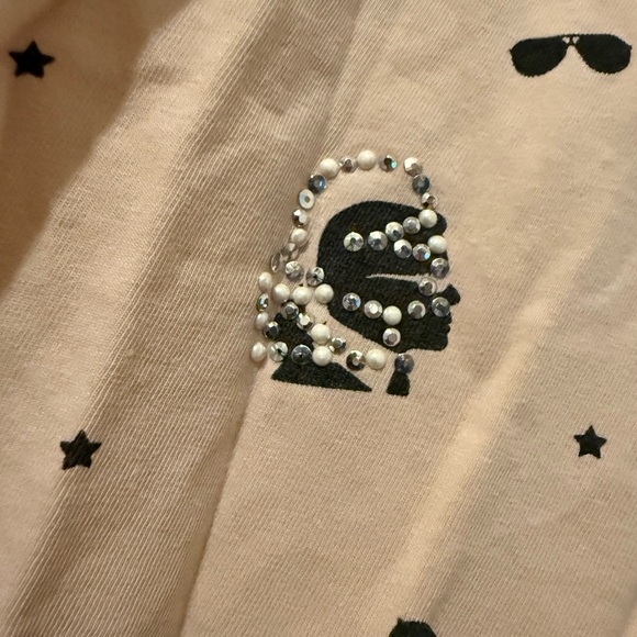 Karl Lagerfield Paris Tee Shirt Top Size XS. - Picture 3 of 16